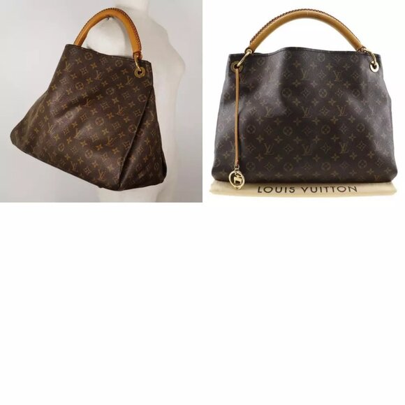 LOUIS VUITTON ArtsyMM Shoulder Bag M40249 One Belt Brown Monogram canvas Women - Picture 9 of 12